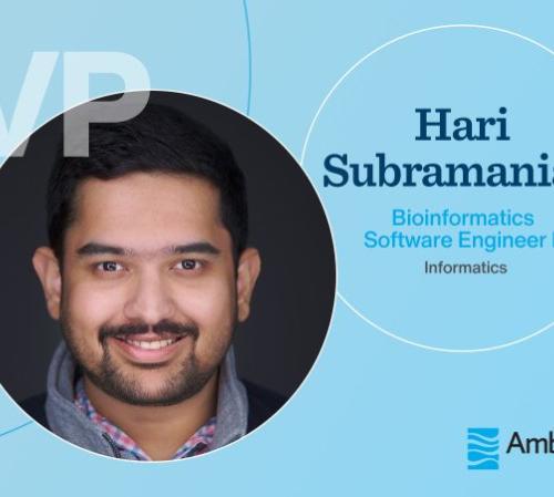 Hari Subramanian, MSBINF Alumnus