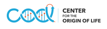 Logo for the Center for the Origin of Life