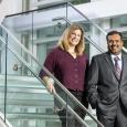 IDEaS Co-Executive Directors Srinivas Aluru and Dana Randall